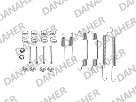 Danaher 7766 - Комплектуючі, барабанний гальмівний механізм autocars.com.ua