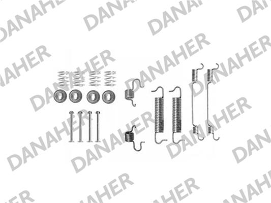 Danaher 7780 - Комплектуючі, барабанний гальмівний механізм autocars.com.ua