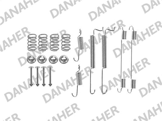 Danaher 7795 - Комплектуючі, барабанний гальмівний механізм autocars.com.ua