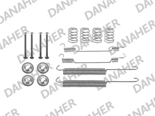 Danaher 7806 - Комплектуючі, барабанний гальмівний механізм autocars.com.ua