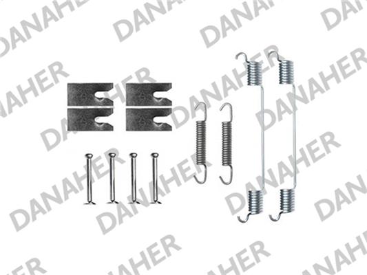 Danaher 7814 - Комплектуючі, барабанний гальмівний механізм autocars.com.ua
