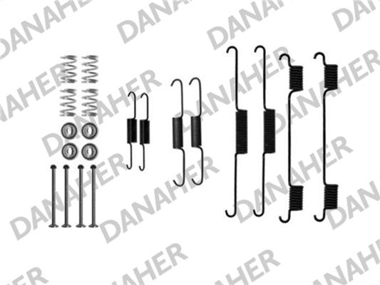 Danaher 7817 - Комплектуючі, барабанний гальмівний механізм autocars.com.ua