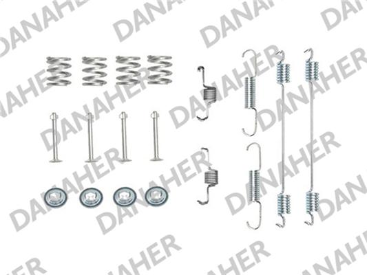 Danaher 7889 - Комплектуючі, барабанний гальмівний механізм autocars.com.ua