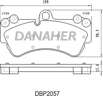 Textar 23692 167 0 4 T424 - Гальмівні колодки, дискові гальма autocars.com.ua