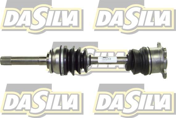 DA SILVA 95008T - Приводний вал autocars.com.ua