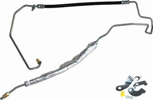 DA SILVA E60222 - Гідравлічний шланг, рульове управління autocars.com.ua