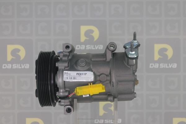 DA SILVA FC0117 - Компрессор кондиционера autodnr.net