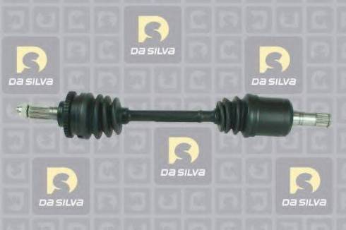 DA SILVA JC6184A - Приводний вал autocars.com.ua