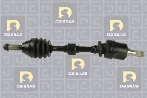DA SILVA JC95126 - Приводний вал autocars.com.ua
