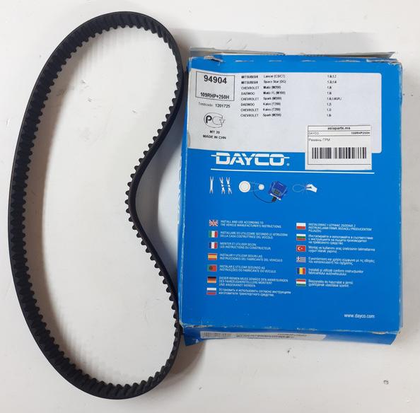 Dayco 109RHP+250H - Зубчатый ремень ГРМ avtokuzovplus.com.ua