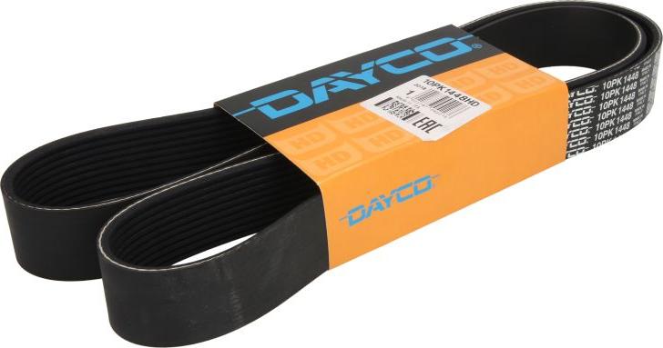 Dayco 10PK1448HD - Поликлиновой ремінь autocars.com.ua