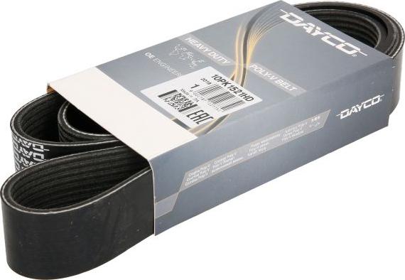 Dayco 10PK1521HD - Поликлиновой ремінь autocars.com.ua