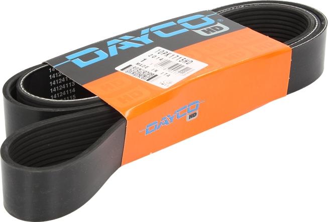 Dayco 10PK1715HD - Поликлиновой ремінь autocars.com.ua