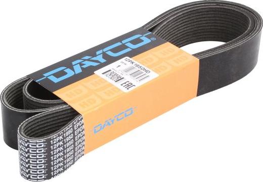 DAYCO 12PK1950HD - Поликлиновой ремінь autocars.com.ua