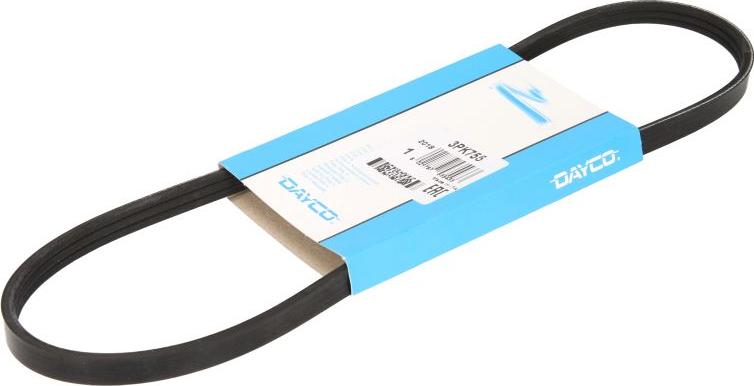 DAYCO 3PK755 - Поликлиновой ремінь autocars.com.ua