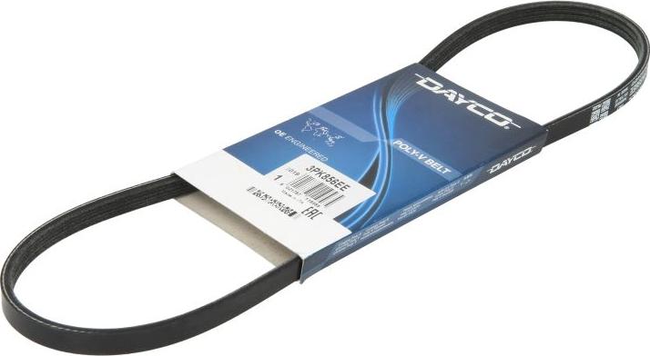 DAYCO 3PK856EE - Поликлиновой ремінь autocars.com.ua