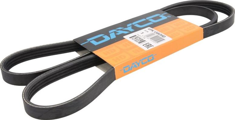 DAYCO 4PK1380HD - Поликлиновой ремінь autocars.com.ua