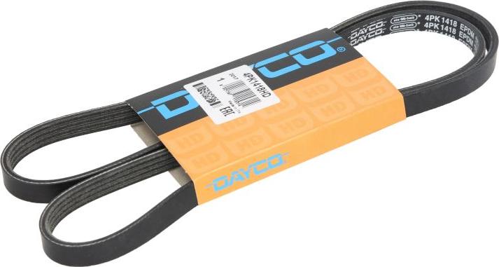 Dayco 4PK1418HD - Поликлиновой ремінь autocars.com.ua