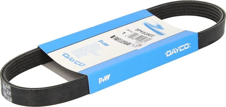 DAYCO 5PK628EE - Поликлиновой ремінь autocars.com.ua
