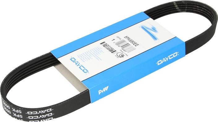DAYCO 5PK690EE - Поликлиновой ремінь autocars.com.ua
