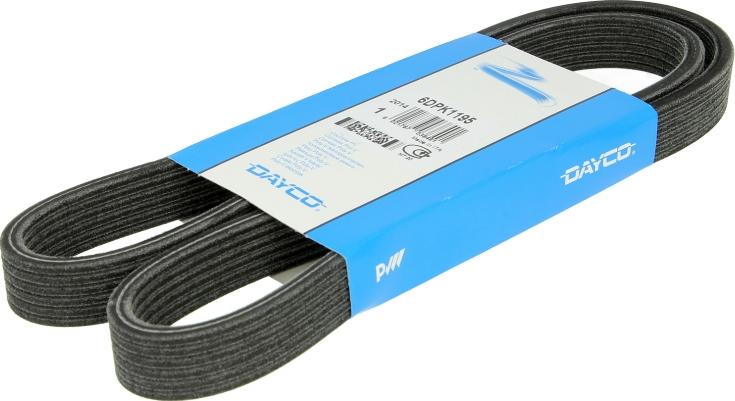 Dayco 6DPK1195 - Поликлиновой ремінь autocars.com.ua