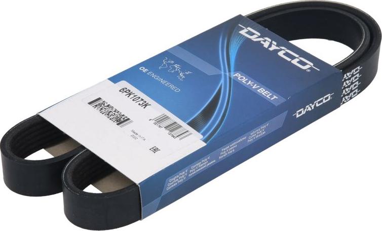 DAYCO 6PK1073K - Поликлиновой ремінь autocars.com.ua