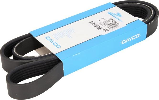 DAYCO 6PK1600 - Поликлиновой ремінь autocars.com.ua