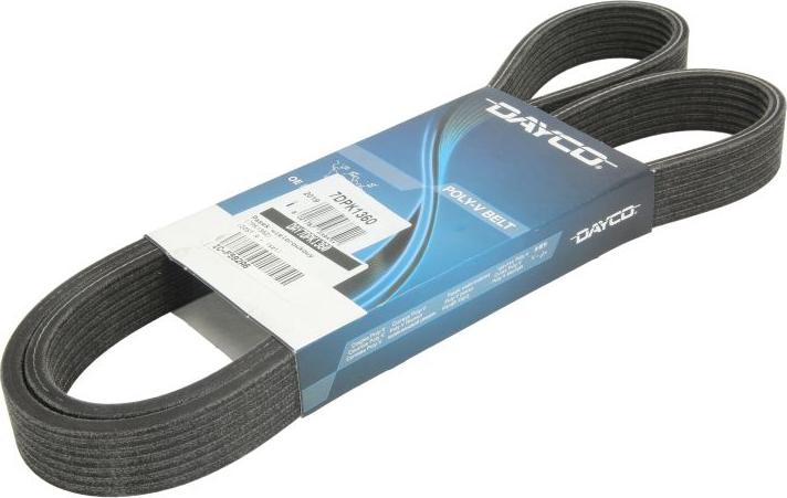 Dayco 7DPK1360 - Поликлиновой ремінь autocars.com.ua