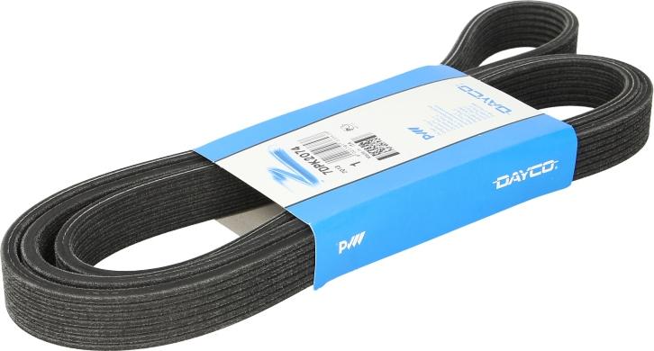 DAYCO 7DPK2074 - Поликлиновой ремінь autocars.com.ua