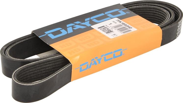 Dayco 7PK1690HD - Поликлиновой ремінь autocars.com.ua