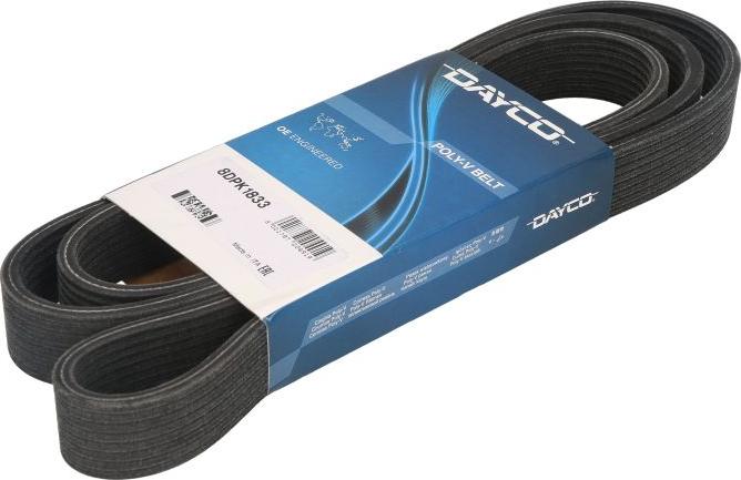 DAYCO 8DPK1833 - Поликлиновой ремінь autocars.com.ua