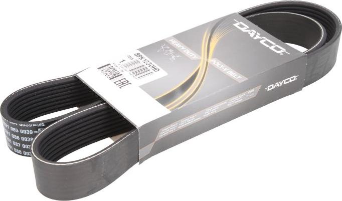 Dayco 8PK1230HD - Поликлиновой ремінь autocars.com.ua