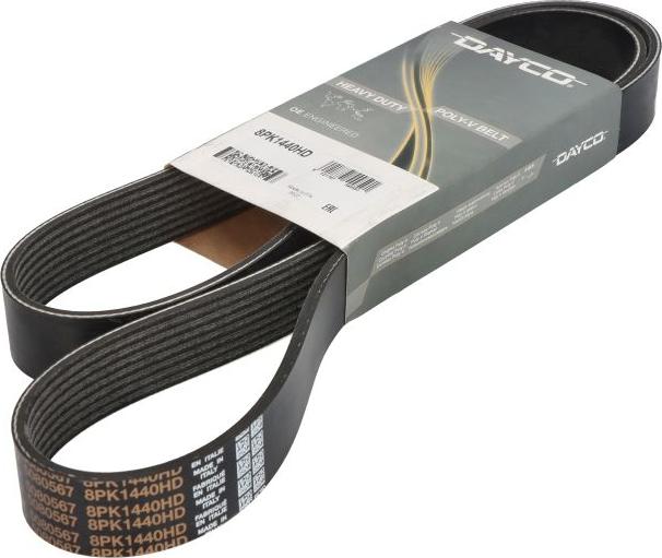 DAYCO 8PK1440HD - Поликлиновой ремінь autocars.com.ua