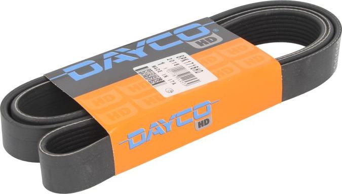Dayco 8PK1716HD - Поликлиновой ремінь autocars.com.ua