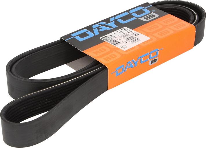 Dayco 8PK1875HD - Поликлиновой ремінь autocars.com.ua