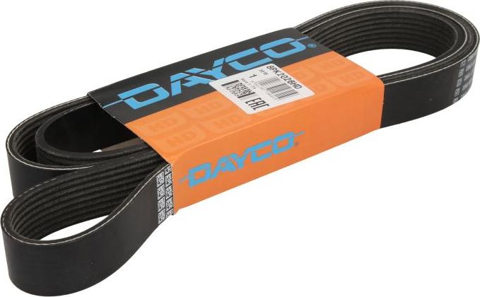 Dayco 8PK2026HD - Поликлиновой ремінь autocars.com.ua