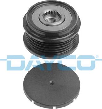 Dayco ALP2332 - Шкив генератора, муфта avtokuzovplus.com.ua