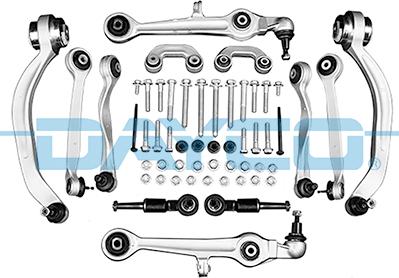 Dayco KDSS100 - Ремкомплект, поперечний важіль підвіски autocars.com.ua