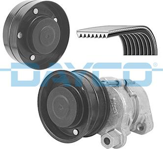 Dayco KPV028HD - Поликлиновый ременный комплект autodnr.net