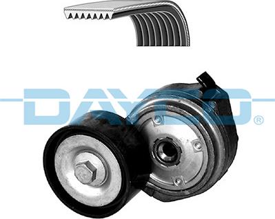 Dayco KPV053HD - Поликлиновий ремінний комплект autocars.com.ua