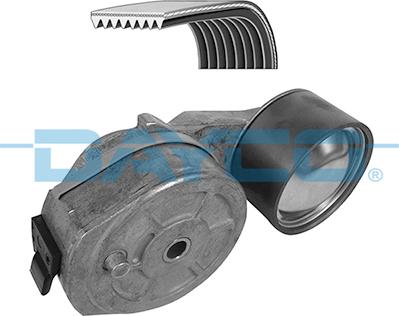 DAYCO KPV075HD - Поликлиновий ремінний комплект autocars.com.ua