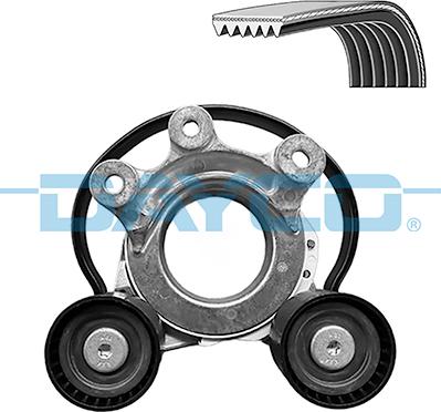 Dayco KPV1469 - Поликлиновий ремінний комплект autocars.com.ua