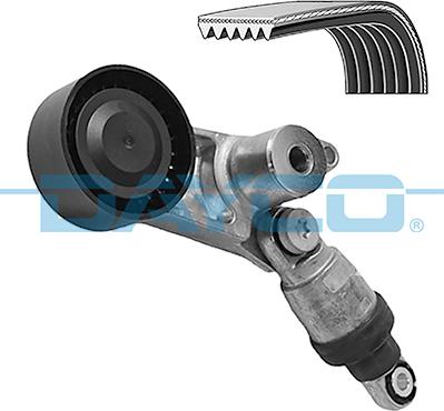 DAYCO KPV1536 - Поликлиновий ремінний комплект autocars.com.ua