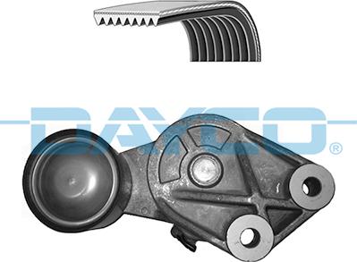 Dayco KPV162HD - Поликлиновый ременный комплект avtokuzovplus.com.ua