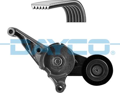 Dayco KPV250 - Поликлиновый ременный комплект avtokuzovplus.com.ua