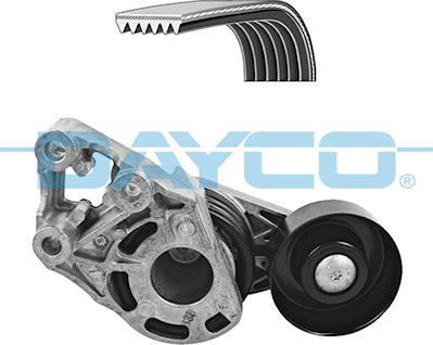 Dayco KPV278 - Поликлиновый ременный комплект autodnr.net