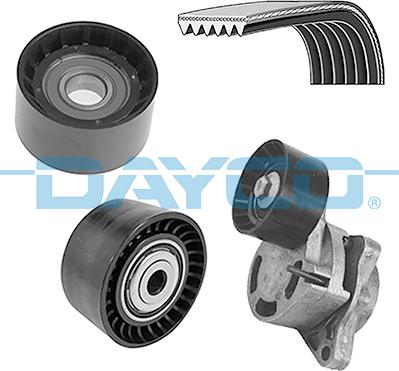 DAYCO KPV482 - Поликлиновий ремінний комплект autocars.com.ua