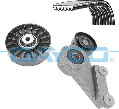 DAYCO KPV492 - Поликлиновий ремінний комплект autocars.com.ua