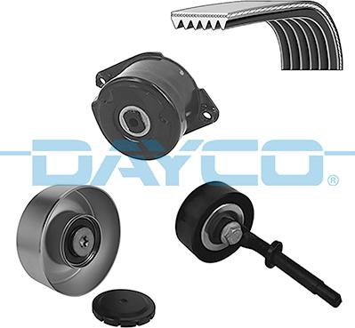 Dayco KPV540 - Поликлиновый ременный комплект avtokuzovplus.com.ua