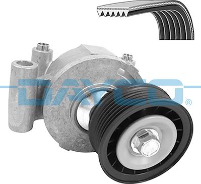 DAYCO KPV550 - Поликлиновий ремінний комплект autocars.com.ua